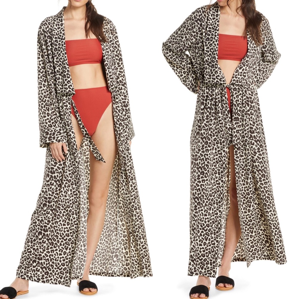 Something Navy Maxi Cover-Up Wrap